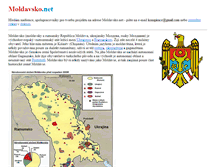 Tablet Screenshot of moldavsko.net